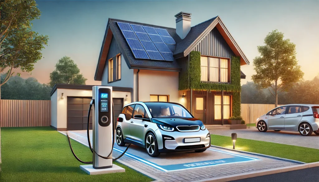 Borne de recharge pour voiture électrique