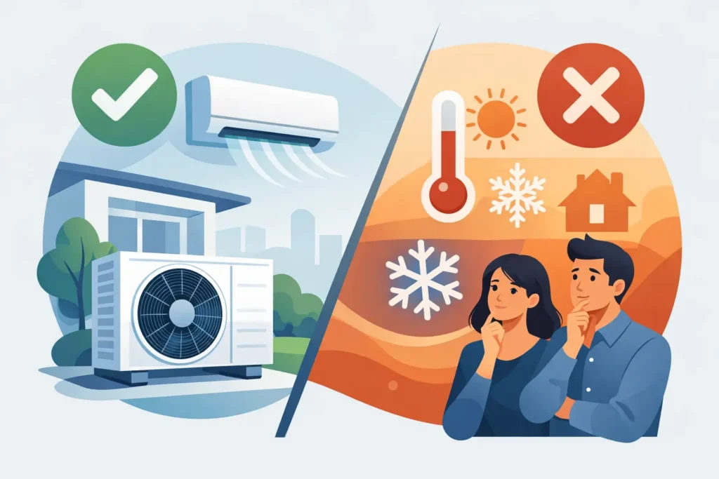 Avis pompe à chaleur air air : faut-il choisir ?