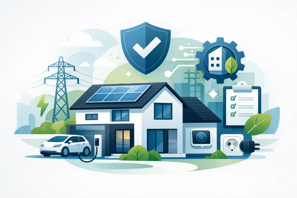 Nouvelles normes électriques logement 2025