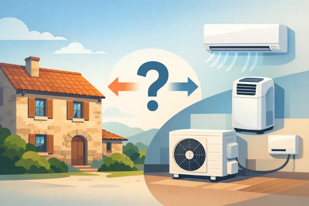 Quelle climatisation pour maison ancienne choisir ?